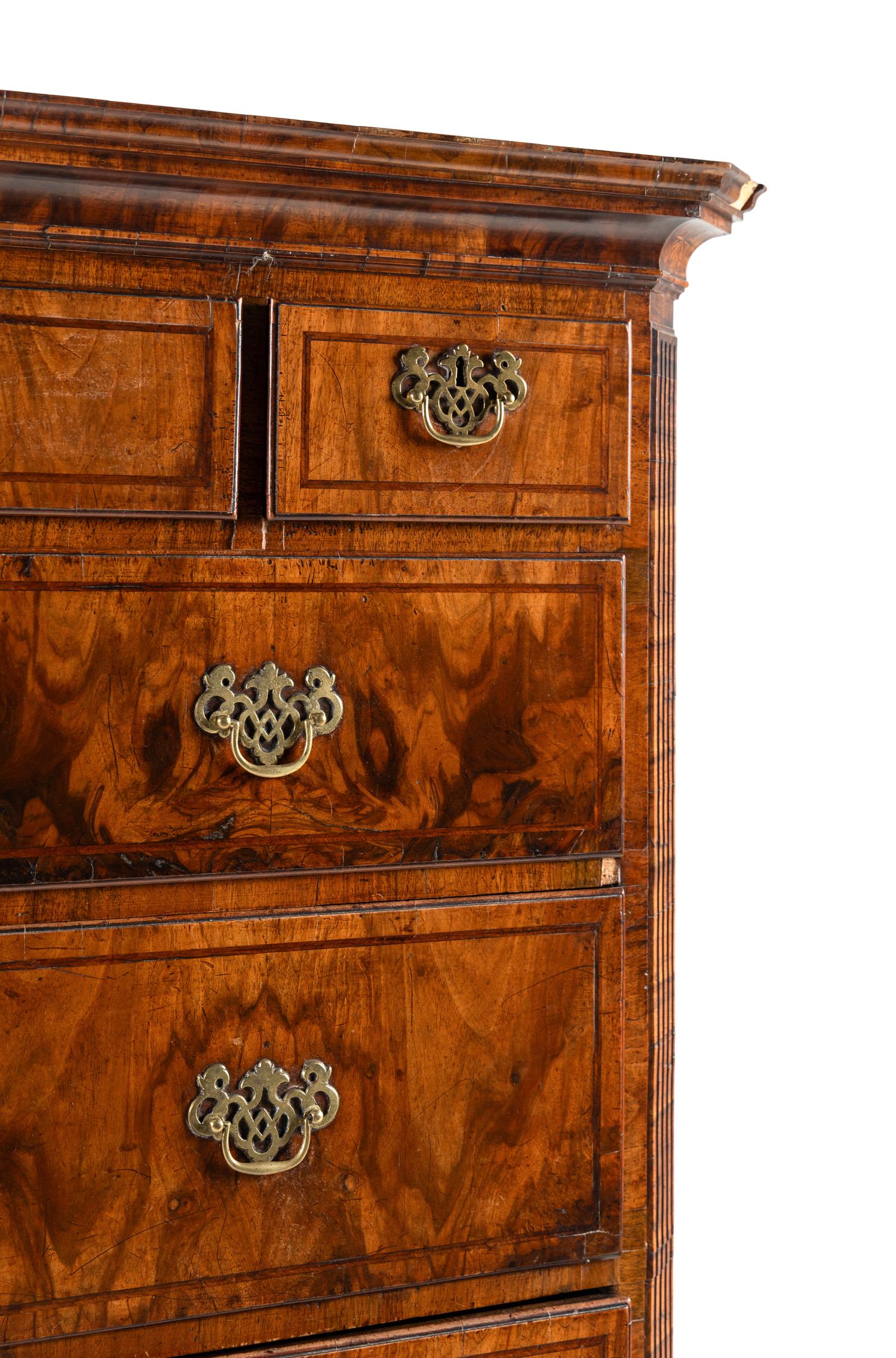 A George III Mahogany Chest-on-Chest