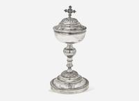 An Italian silver ciborium, probably Turin, late 18th century