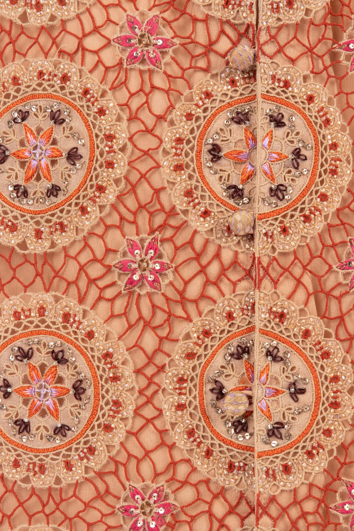Two Bill Blass Beaded Tops, 1990s