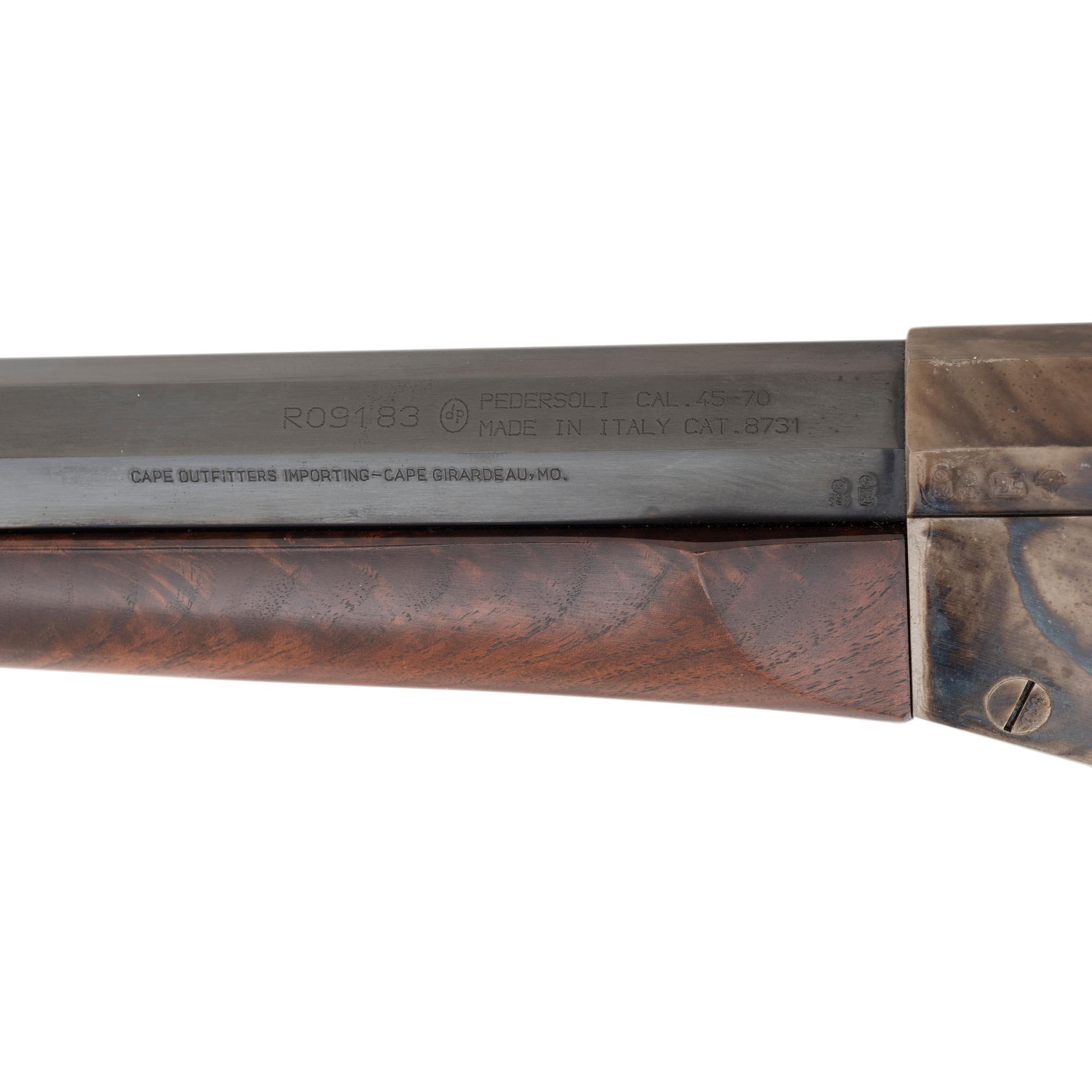 * Pedersoli Rolling Block Super Match Rifle Without Sights