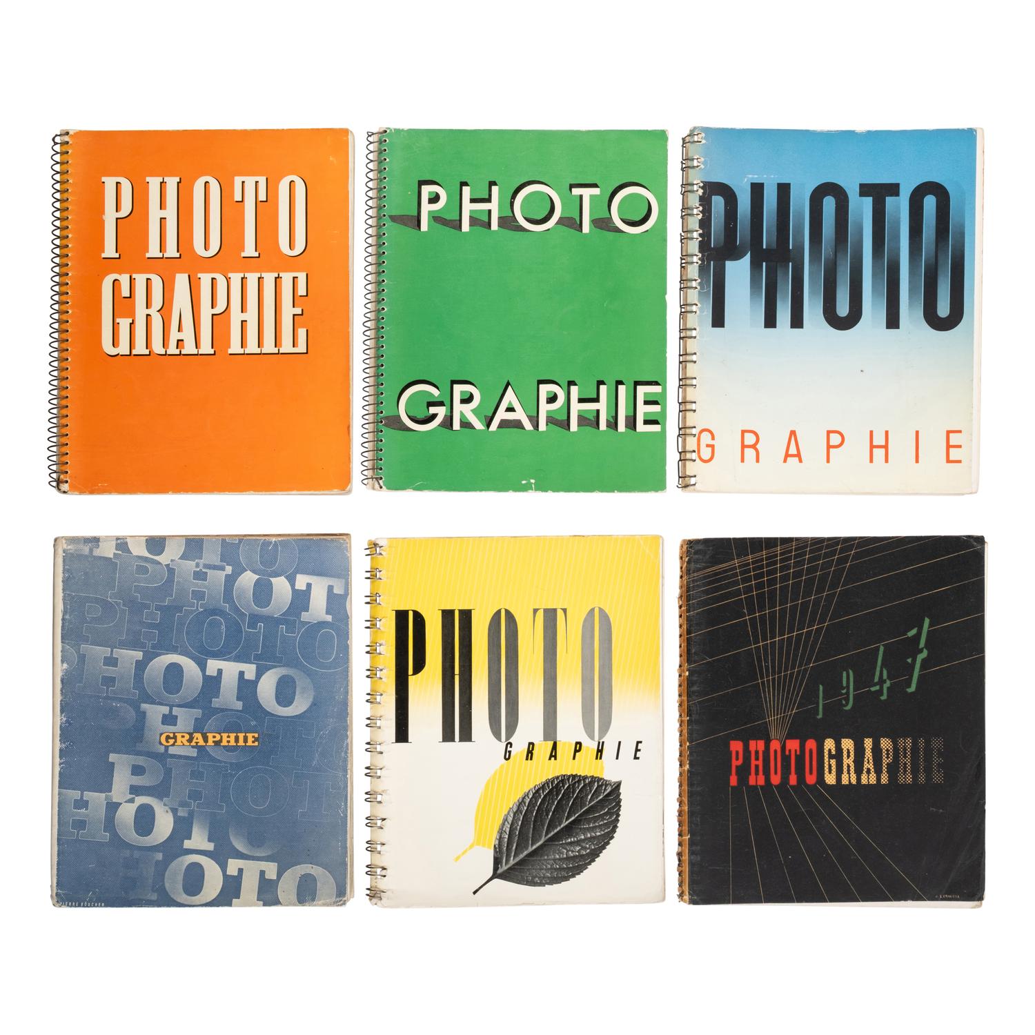 Peignot, Charles (1897-1983), editor. Photographie. Paris: Arts et Métiers Graphiques, 1930-1939, 1947.