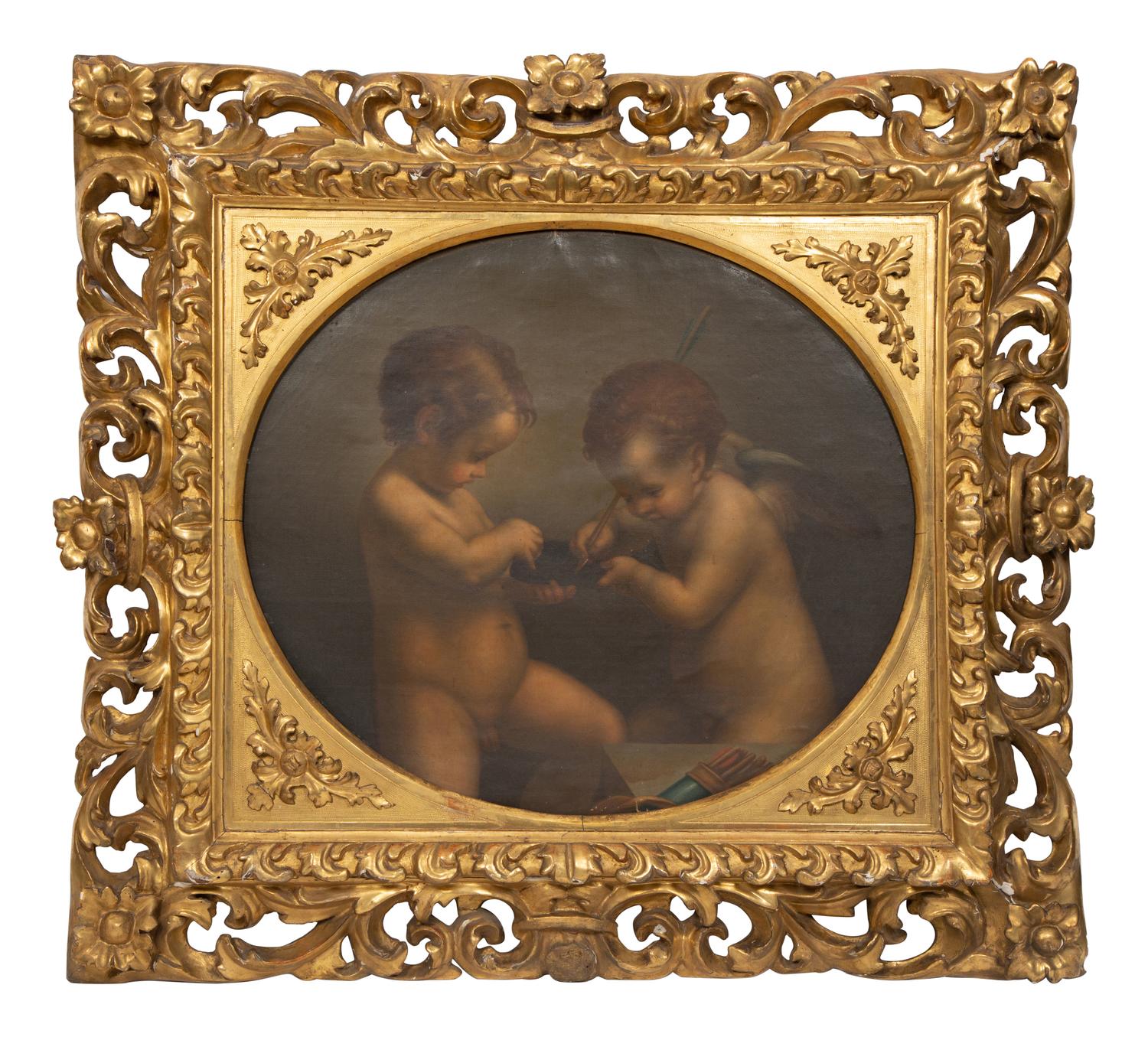 Putti Sharpening Arrows