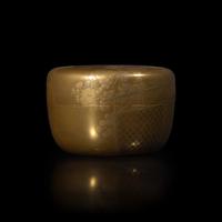 A Japanese Gold Lacquer Natsume , and two Lacquer Inro , 19th Century