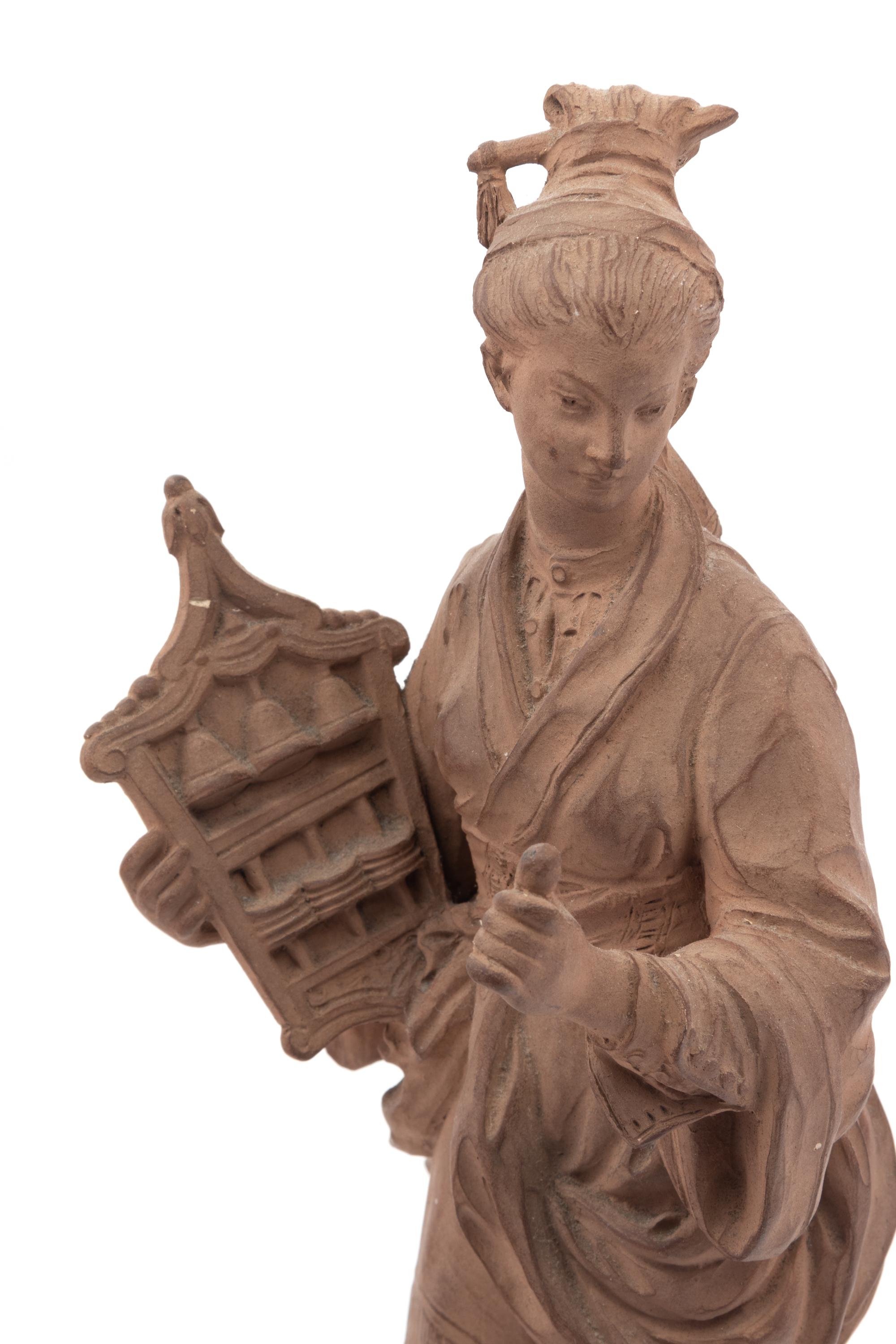 A French Terra Cotta Figure
