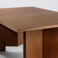 Taliesin dining table, c. 1955 Heritage Henredon USA
