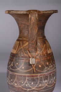 An Etrusco-Corinthian Black-Figured Olpe