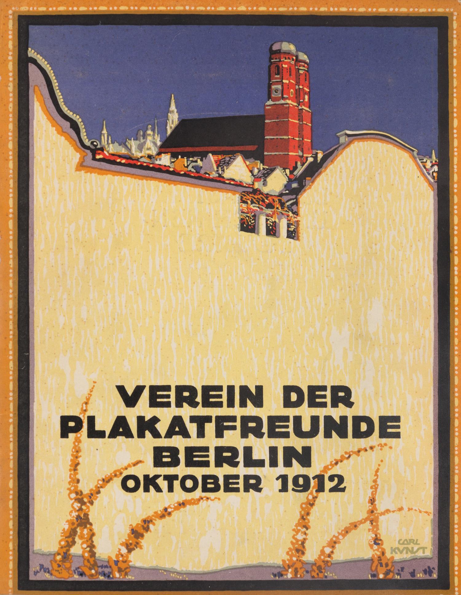 Das Plakat: Mitteilungen des Vereins der Plakatfreunde. Berlin: Verlag Das Plakat (and other imprints), 1912-1921.