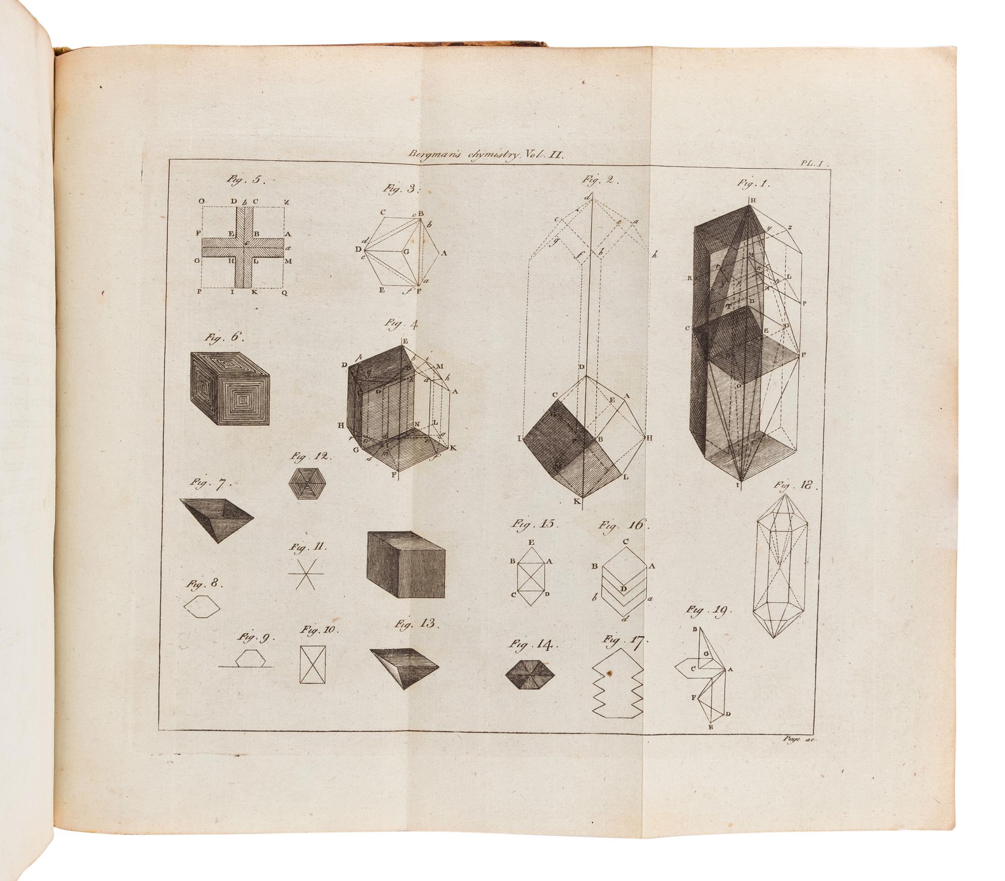 BERGMAN, Torben Olof, Sir (1732-1784). Physical and Chemical Essays . Edmund Cullen, translator. London: J. Murray, 1788.