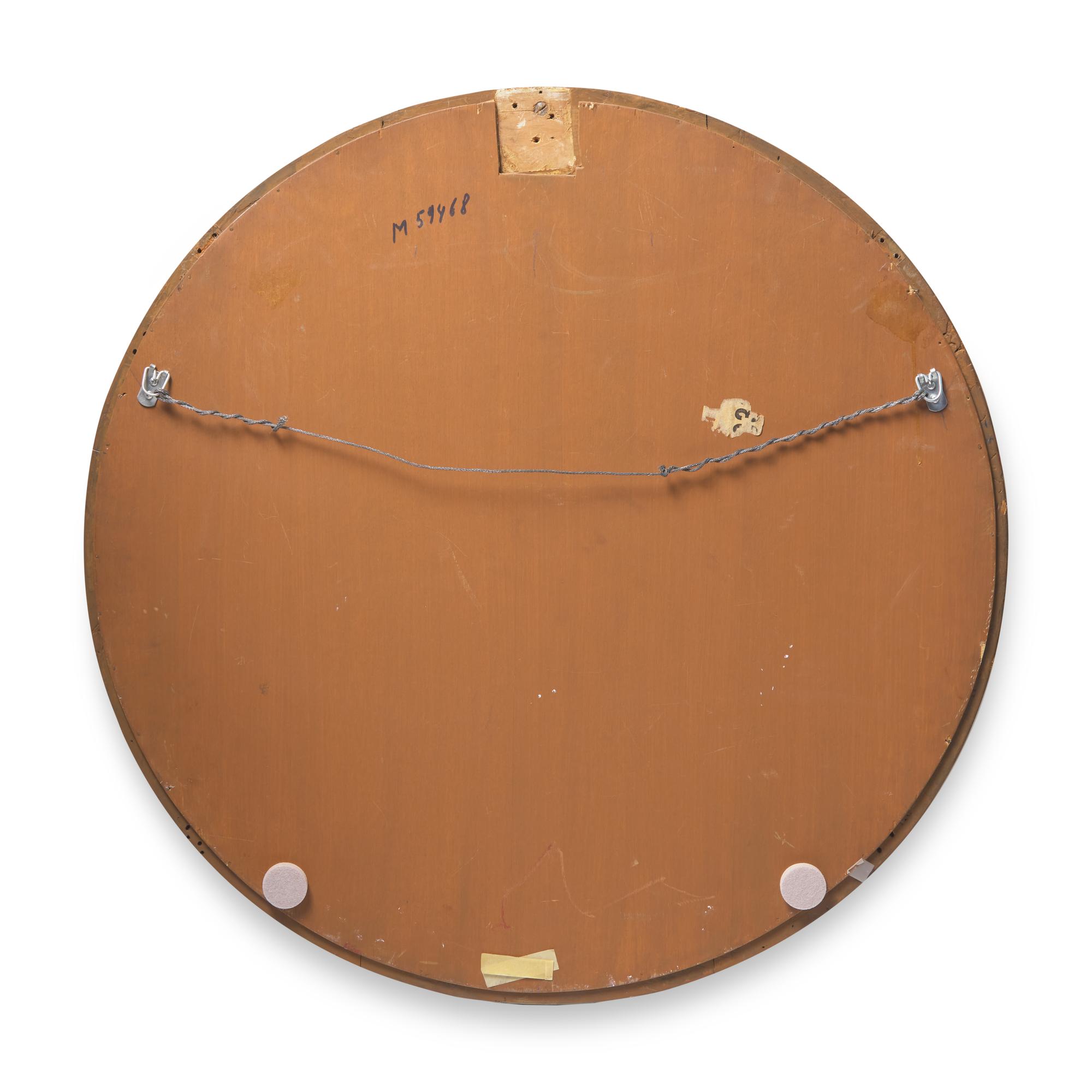 A Regency Giltwood Bullseye Mirror