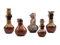 Maricopa and Tohono O'odham Figural Pottery Vases