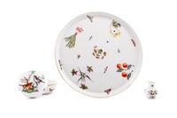A Group of Herend Articles Diameter of platter 14 1/2 inches.