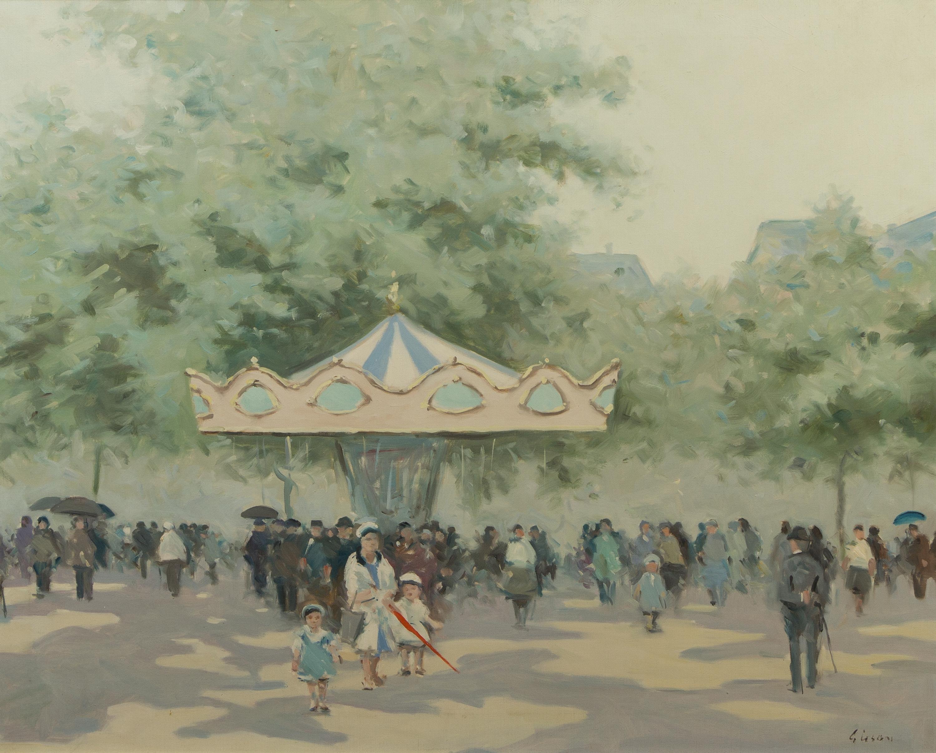 Andre Gisson, (American, 1921-2003), Carousel