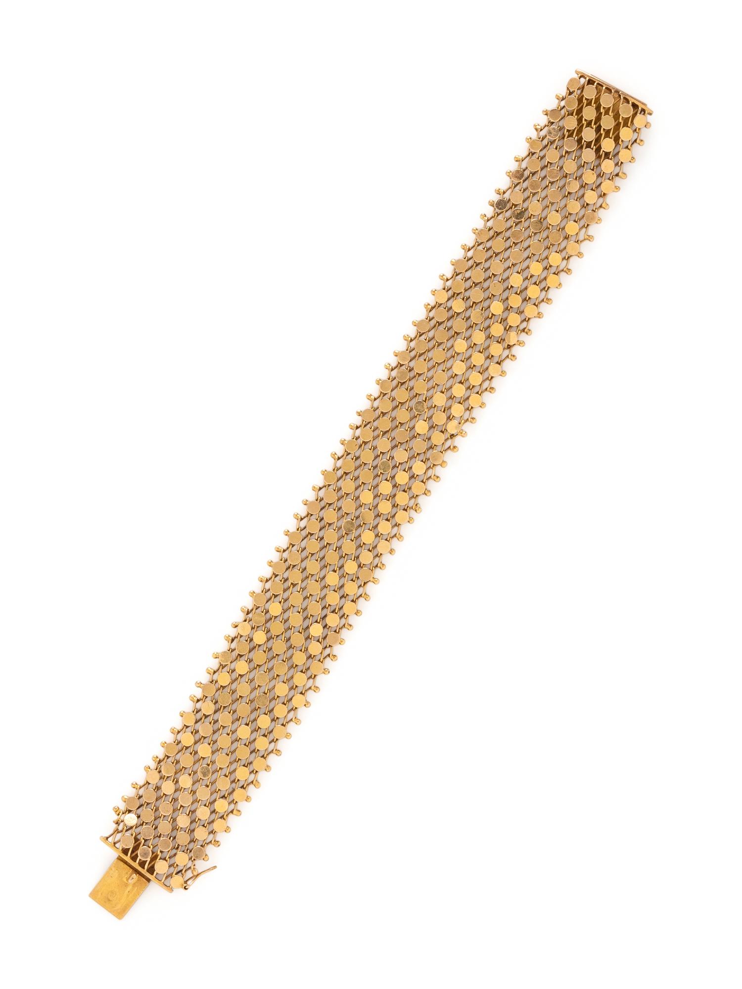 YELLOW GOLD BRACELET