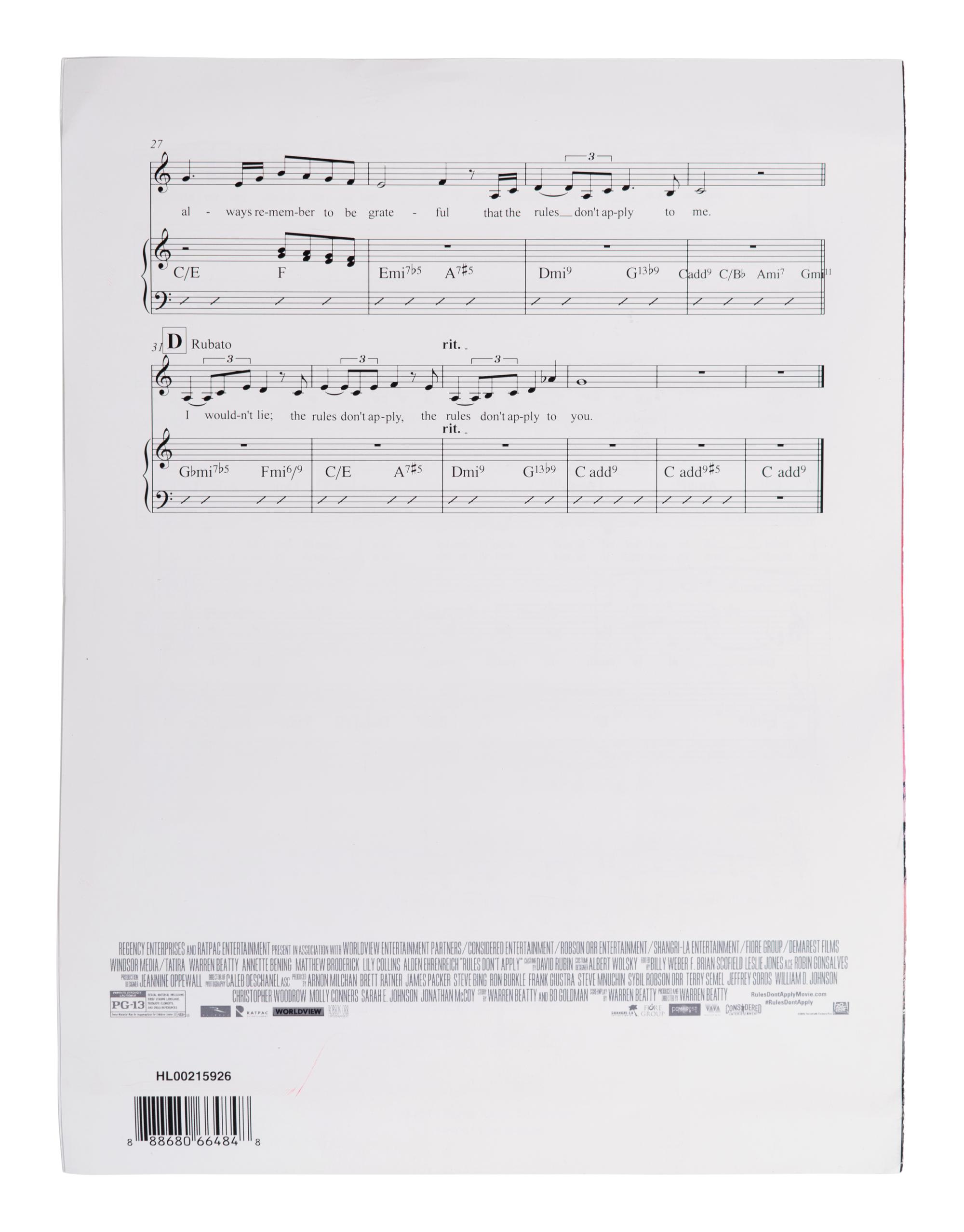 (Screen Plays) A group of 10 screen plays, comprising:
