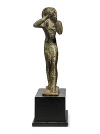 An Egyptian Bronze Horus
