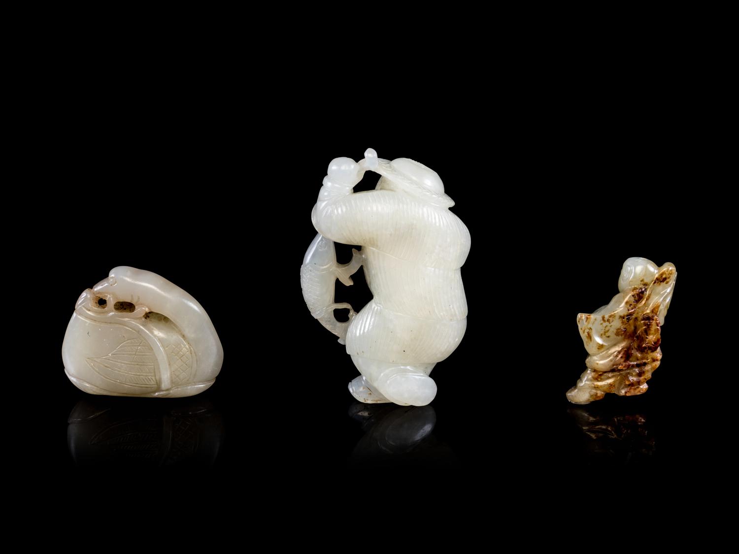 Three Jade Carvings