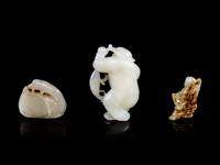Three Jade Carvings