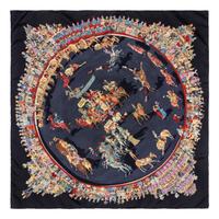 Hermès, Three 90cm Scarves