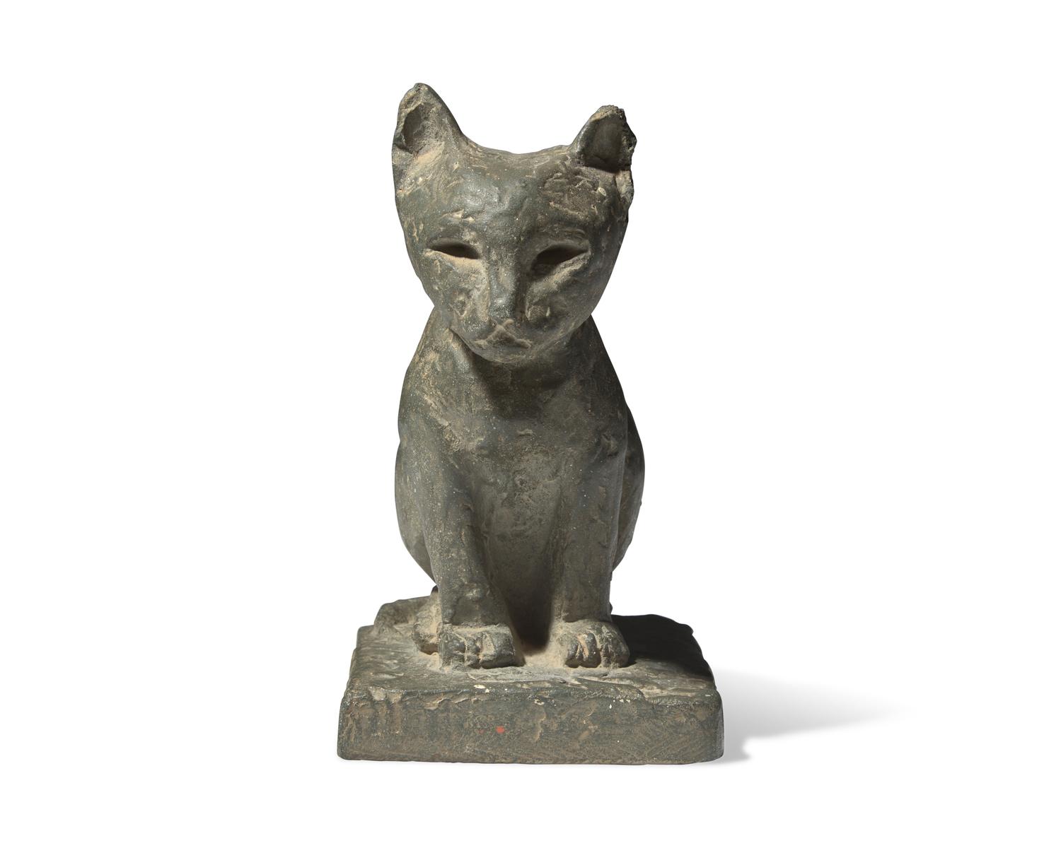 Seated Cat, 1974