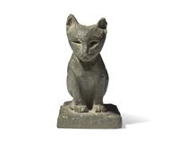 Seated Cat, 1974