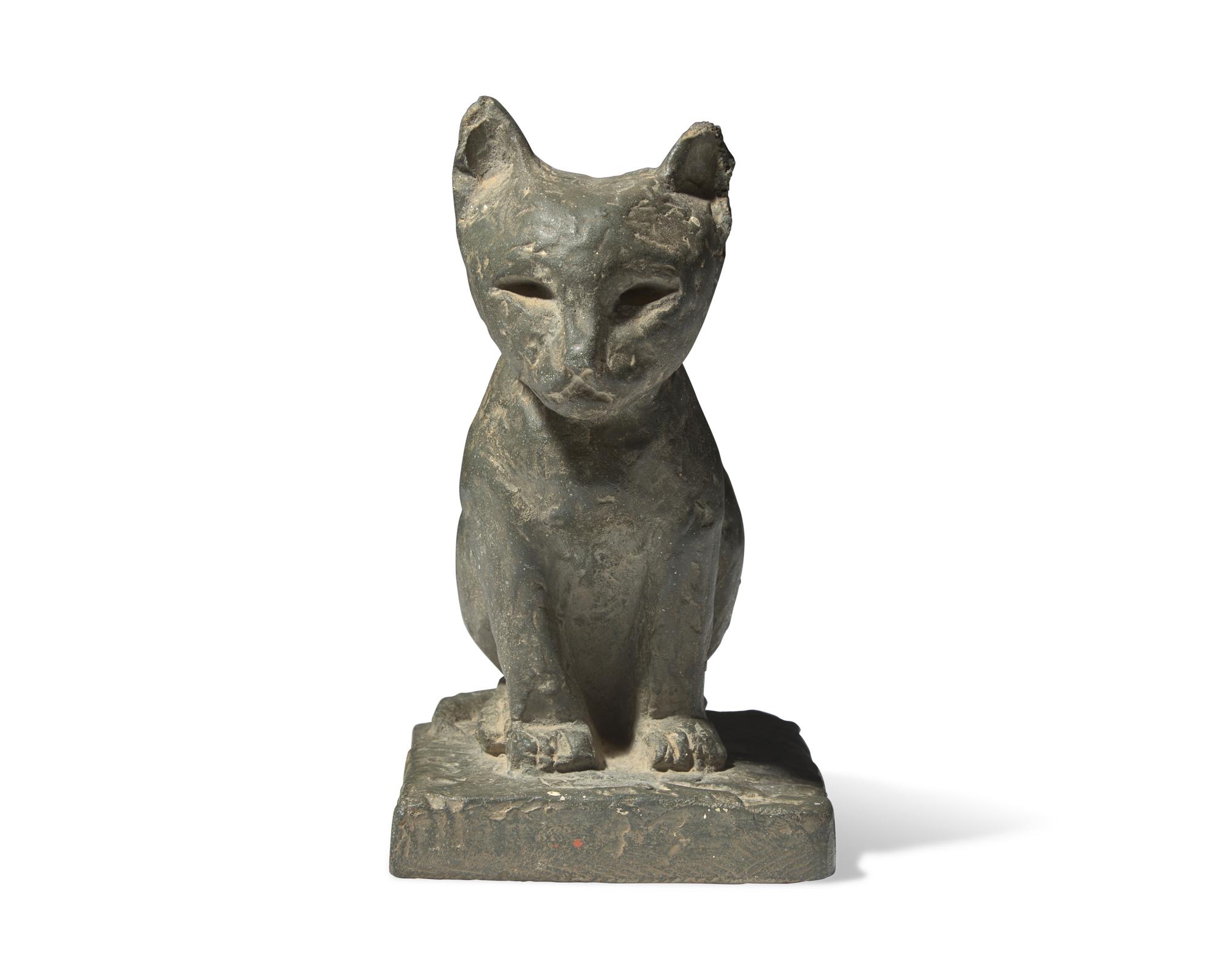 Seated Cat, 1974