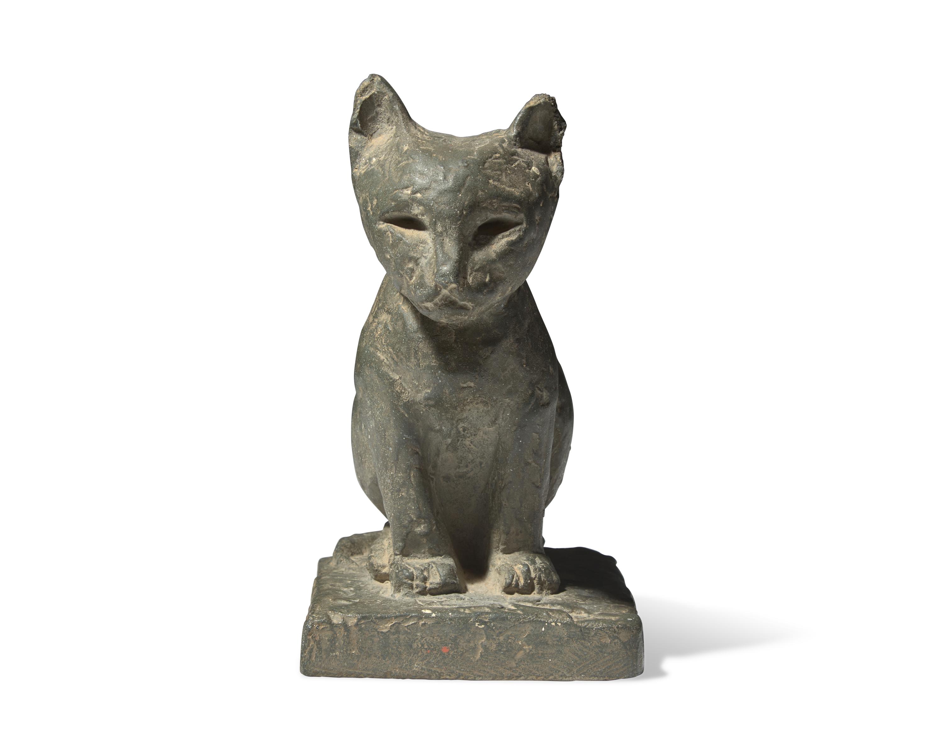 Seated Cat, 1974