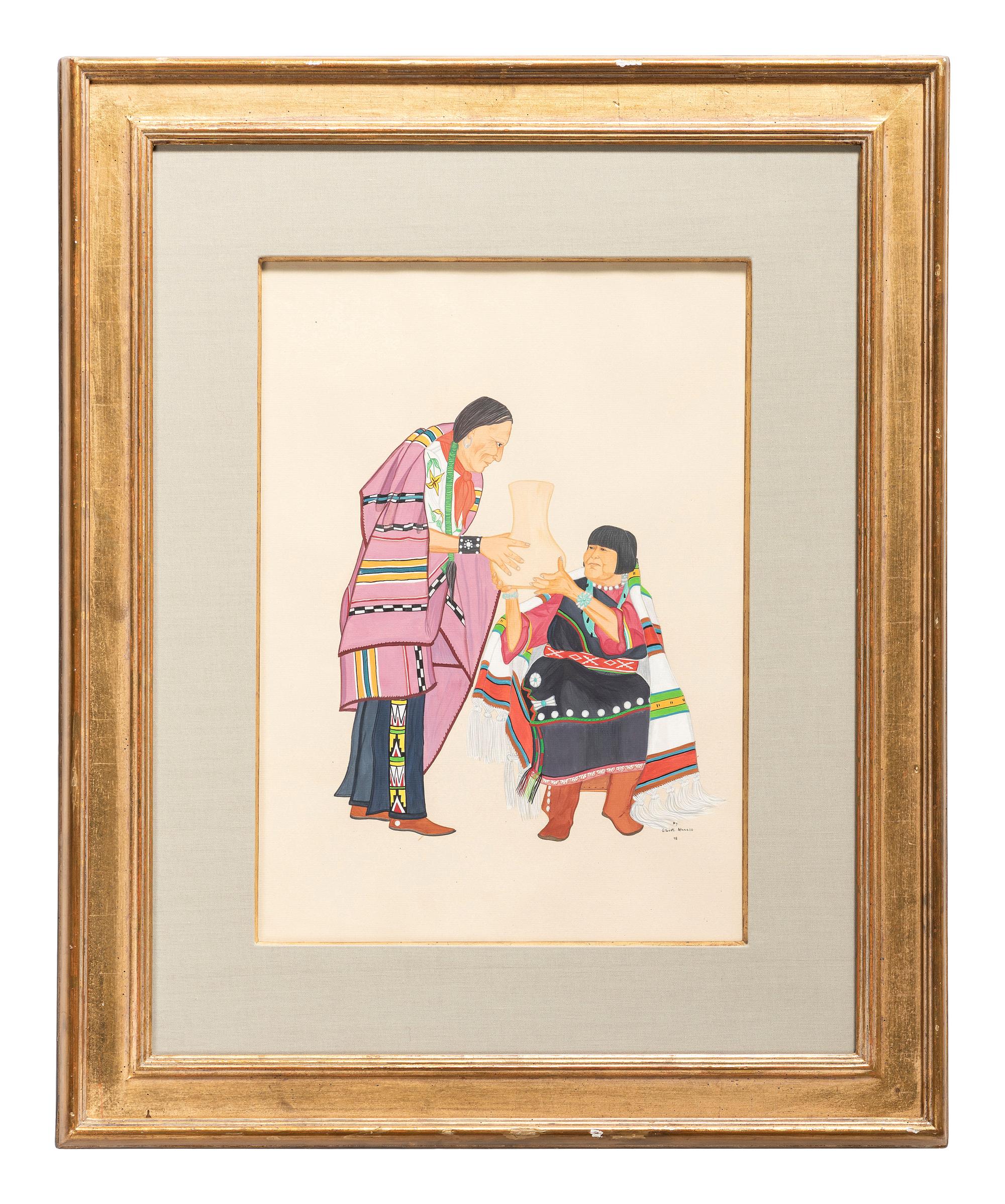 Portrait of Maria and Julian