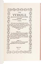 [BIBLES - FACSIMILES]. A group of 5 Bibles in facsimile, comprising: