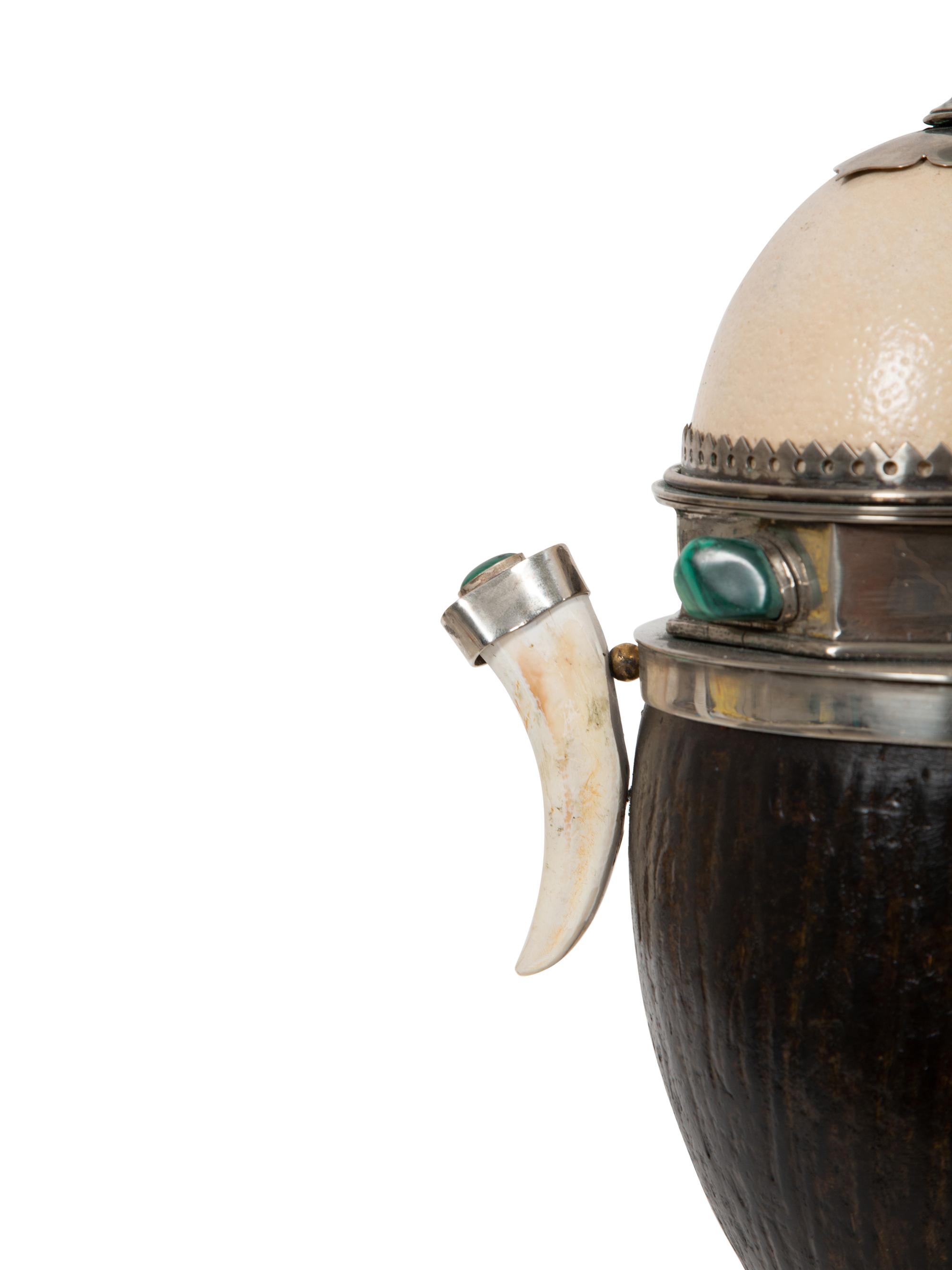 An Anthony Redmile Coco de Mer Tea Caddy