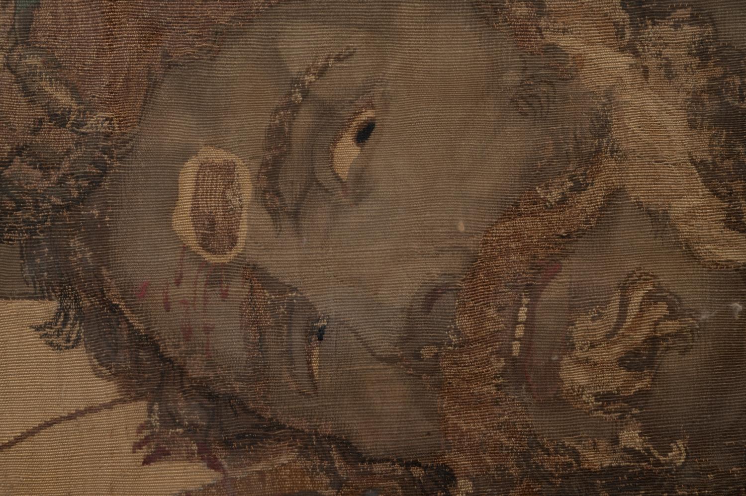 A Continental Wool Tapestry Panel