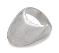 GEORG JENSEN, NANNA DITZEL, MODERNIST SILVER RING