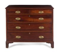 A Chippendale Mahogany Chest of Drawers