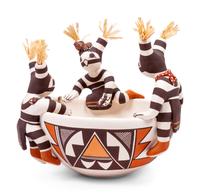 Group of Whimsical Southwestern Pottery