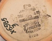 Eight Doulton Lambeth Stoneware Articles
