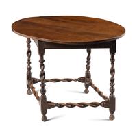An English Oak Tavern Table