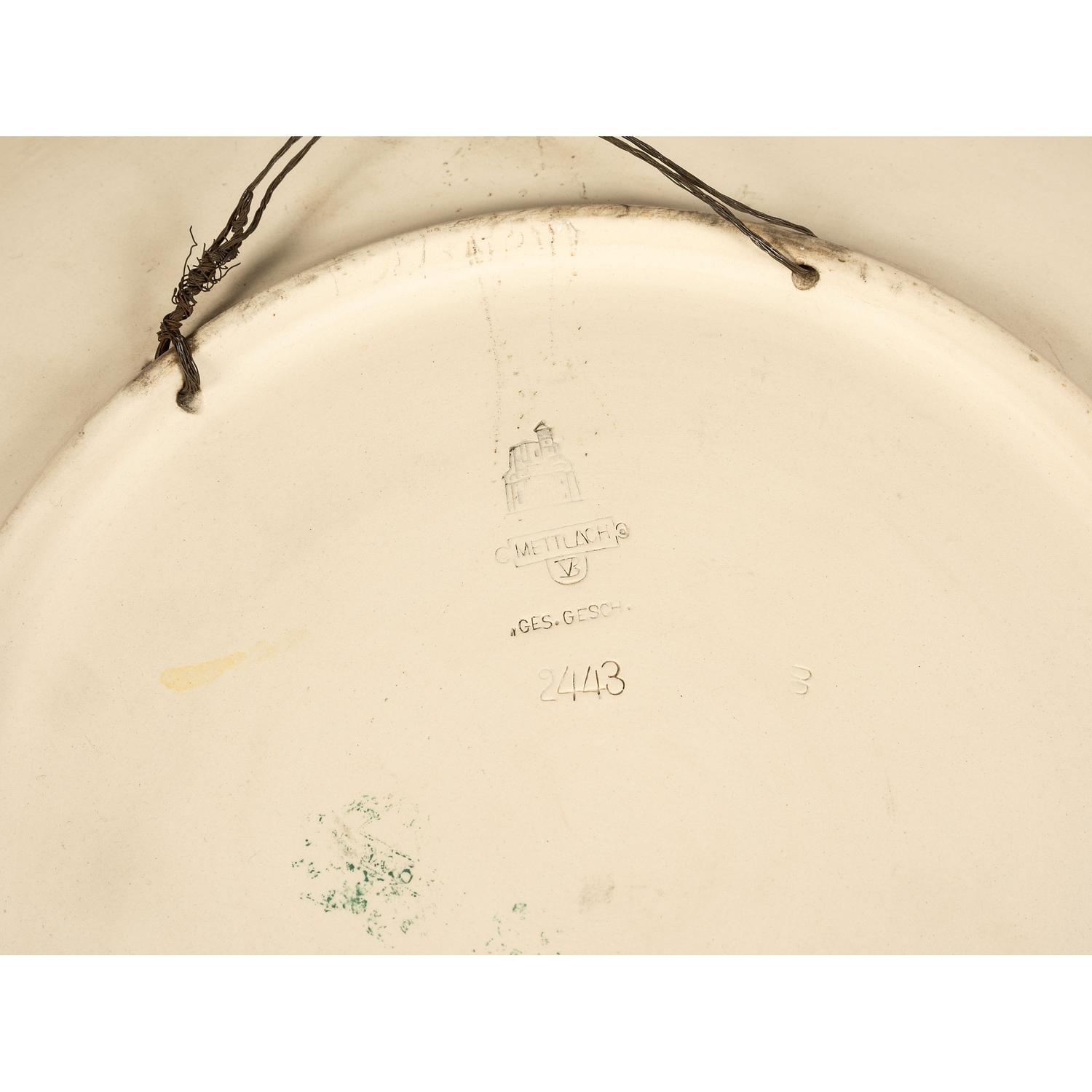 A Villeroy & Boch Mettlach Phanolith Charger