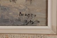 Brugge in Belgium Near the Dutch Frontier