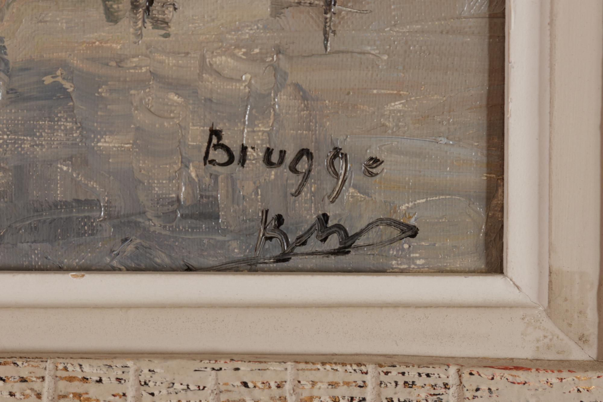 Brugge in Belgium Near the Dutch Frontier