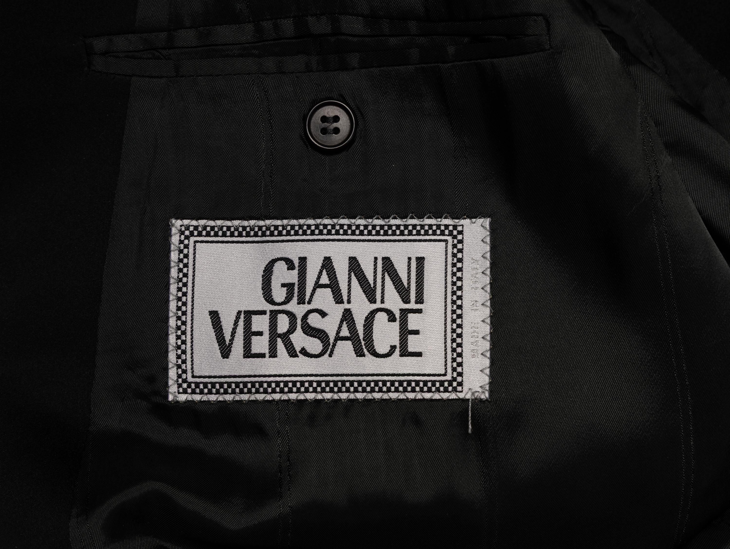 Gianni Versace, Black Tuxedo Suit