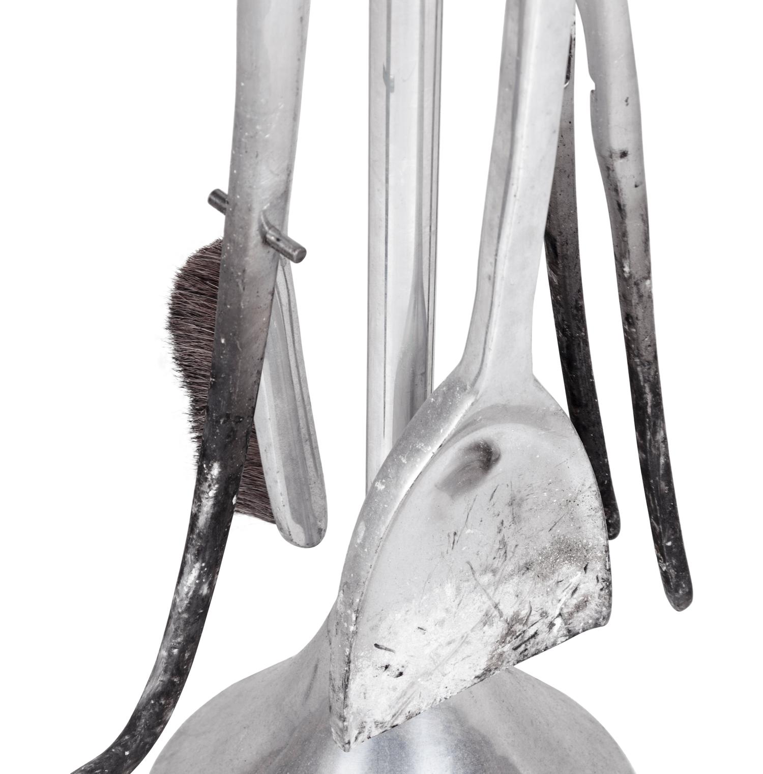 Fuego Four-Piece Fireplace Tool Set, c. 1980