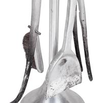 Fuego Four-Piece Fireplace Tool Set, c. 1980