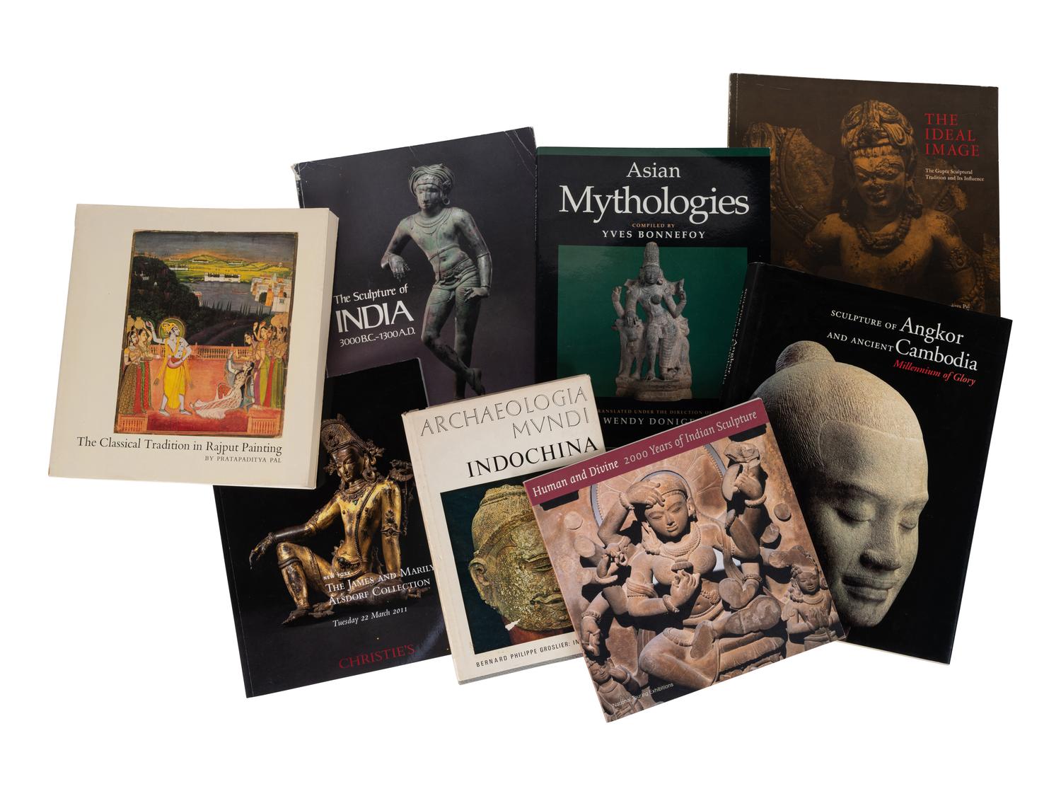 [SOUTH AND SOUTHEAST ASIAN ART] A group of reference works about South and Southeast Asian art, comprising: