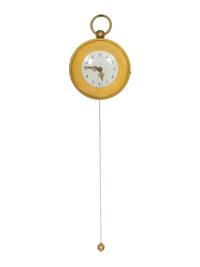 A French Gilt Bronze Repeater Wall Clock