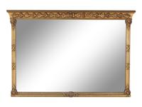 A Neoclassical Style Giltwood Mirror