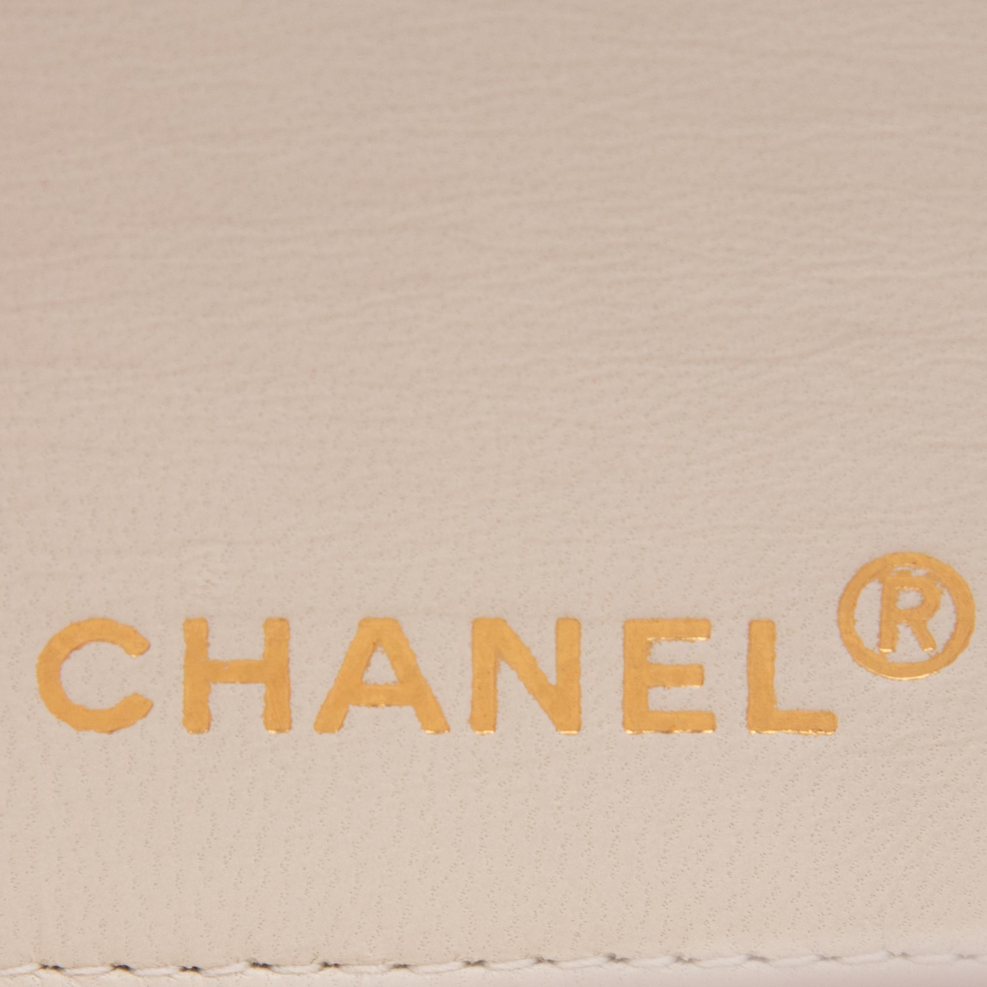 Chanel, Medium White Diana Flap Bag