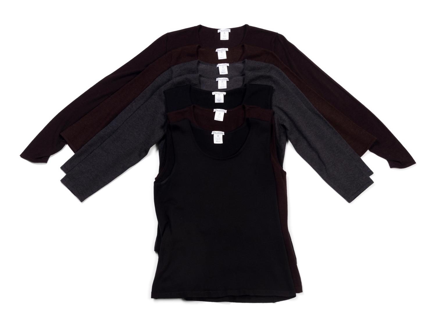 Seven Oscar de la Renta Knit Tops, Fall 2006-Resort 2009