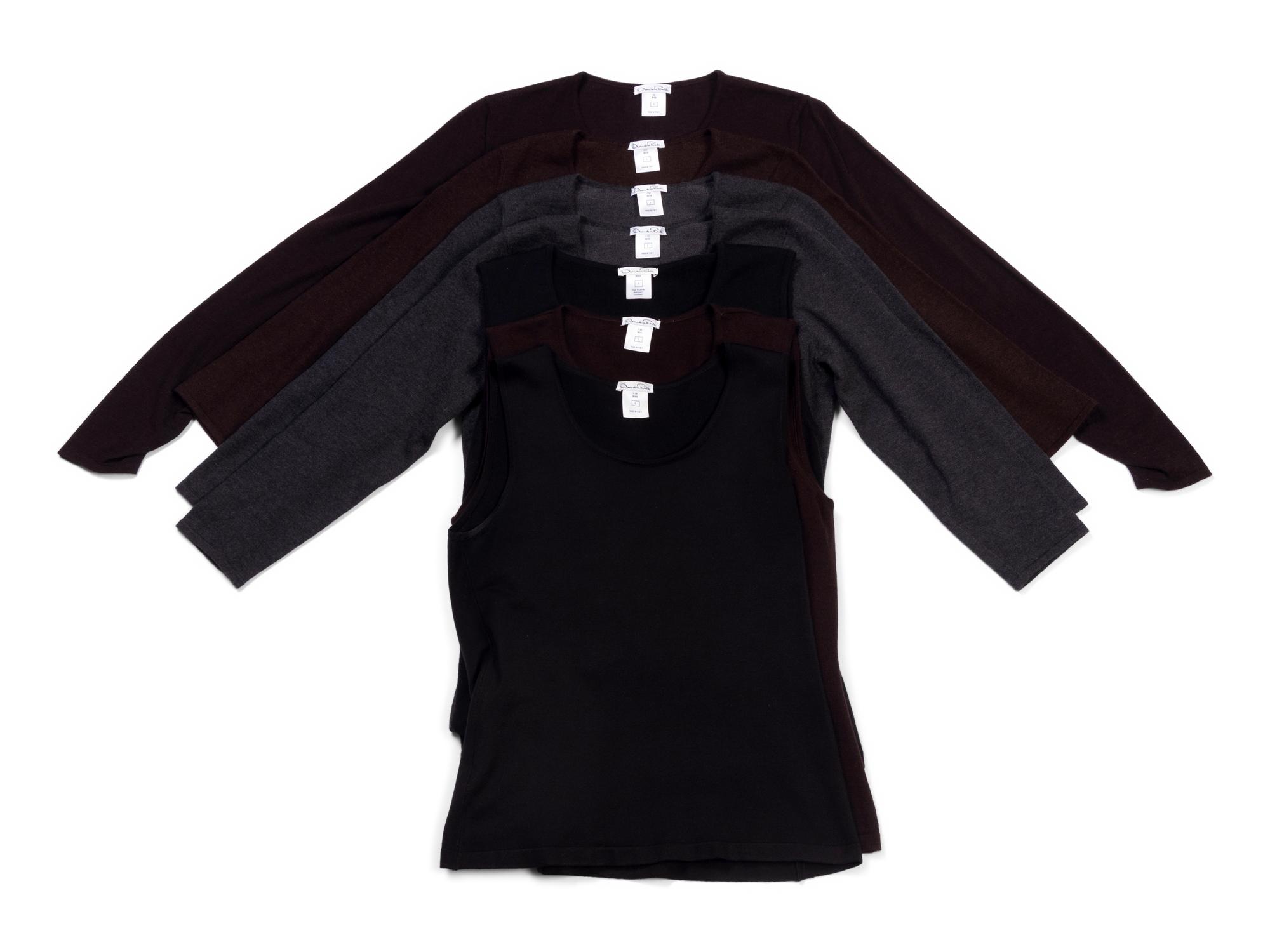 Seven Oscar de la Renta Knit Tops, Fall 2006-Resort 2009