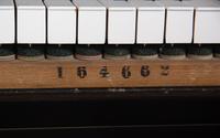 A Steinway and Sons Black Lacquered Model O Piano