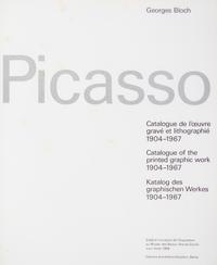 (PICASSO, PABLO) BLOCH, GEORGES. Catalogue of the Printed Graphic Work. 2 vols. Berne, 1968, 1971. 2 vols.