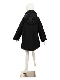 Giorgio Armani Black Nylon Puffer Coat, 2000-10s